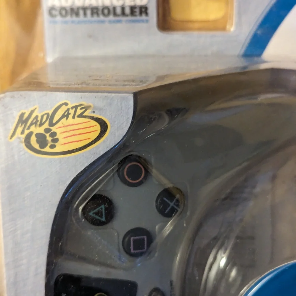 Playstation PS1 PS2 Mad Catz Advanced Controller New